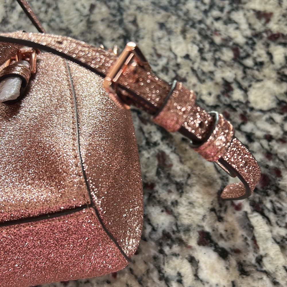 Michael Kors Mini Leather Crossbody - Picture 9 of 9